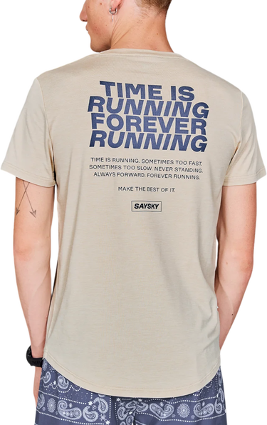 Тениска Saysky Saysky Statement Pace T-Shirt Бежово | mmrss05c8002, 1