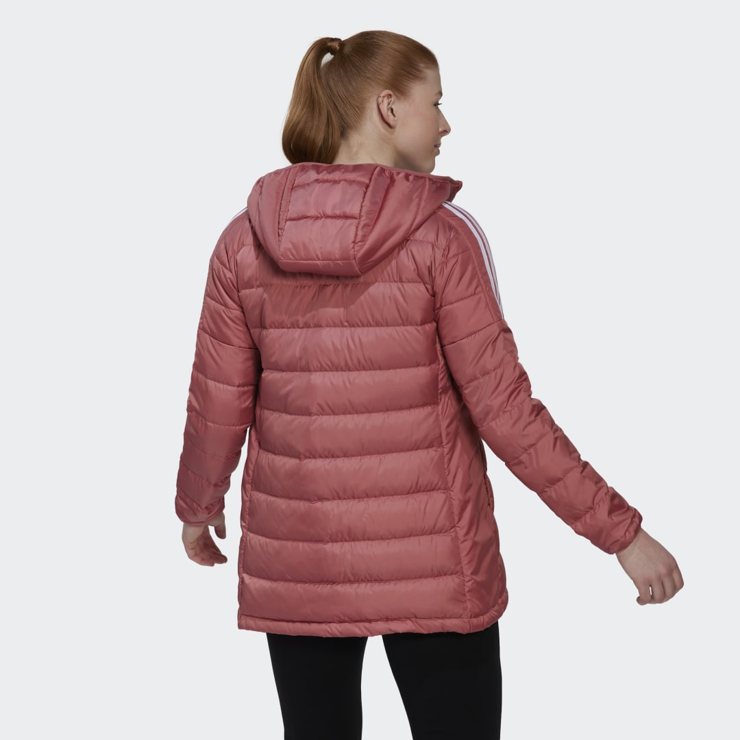 Парка adidas Originals Essentials Down Parka Розово | HK4620, 1