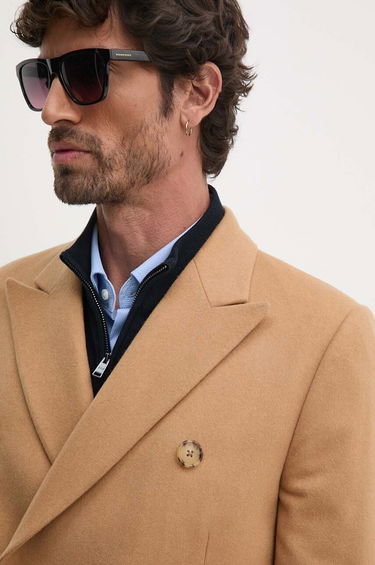 Палта Paul Smith Paul Smith Double-Breasted Wool Coat Бежово | M1R.224P.N00110, 3