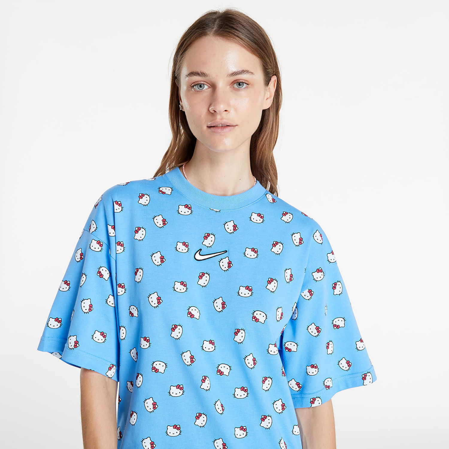 Тениска Nike Hello Kitty x Short Sleeve Top Синьо | DR5519-412, 1
