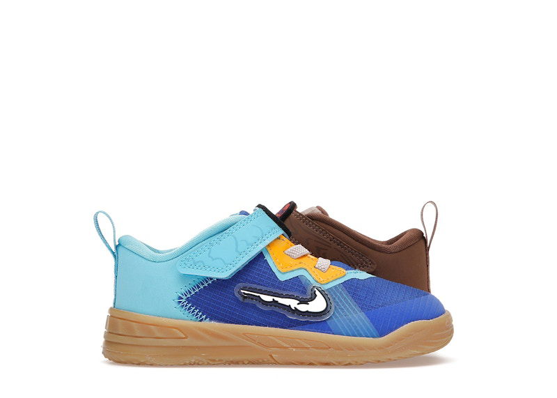 Кецове и обувки Nike LeBron 18 Low Wile E. vs Roadrunner Space Jam Синьо | DJ3762-401