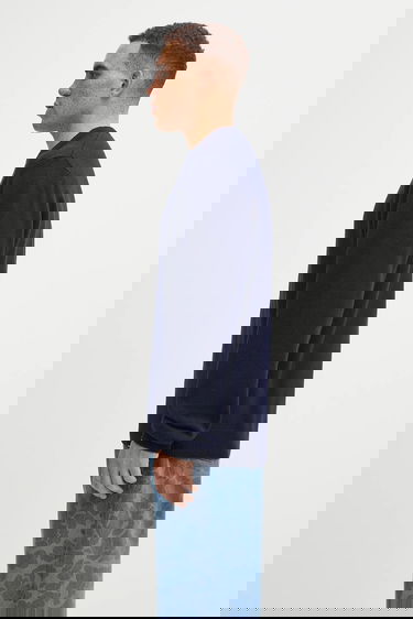 Пуловер Carhartt WIP Alten Sweater with Wool Blend Тъмно синьо | I033917.J0XX, 1