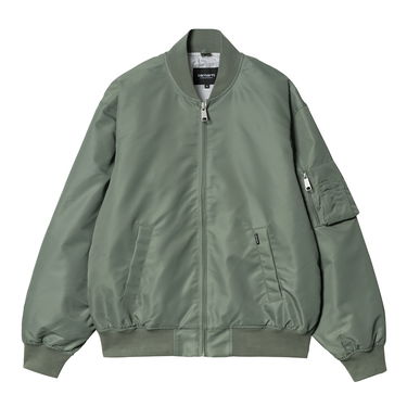 Яке бомбър Carhartt WIP Otley Bomber Jacket Зелено | I032975_1YF_XX, 0