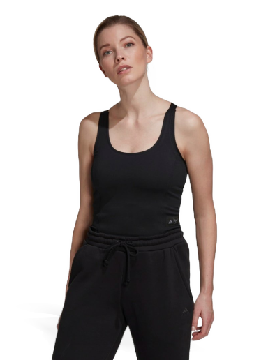 Потник adidas Originals Parley Run for the Oceans Cropped Tank Top Черно | HS9062