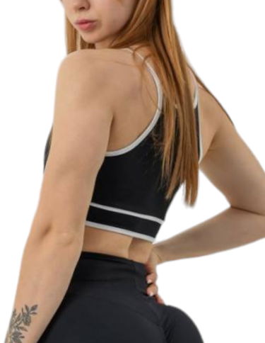 Сутиен NEBBIA Nebbia My Rules Medium Support Sports Bra Черно | 62089200, 1