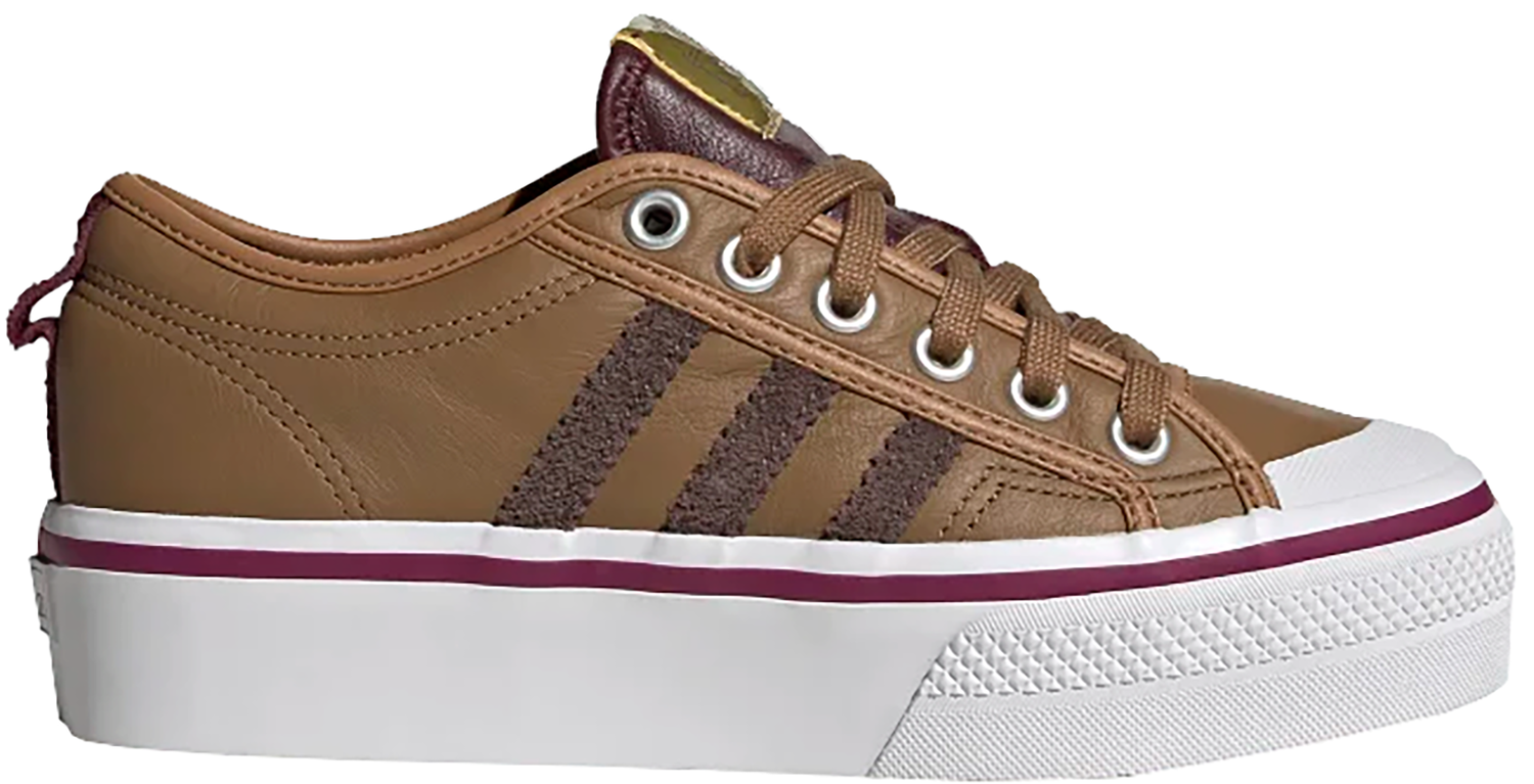 Кецове и обувки adidas Originals Nizza Star Wars The Mandalorian Beskar Steel W Кафяво | GZ2742, 0