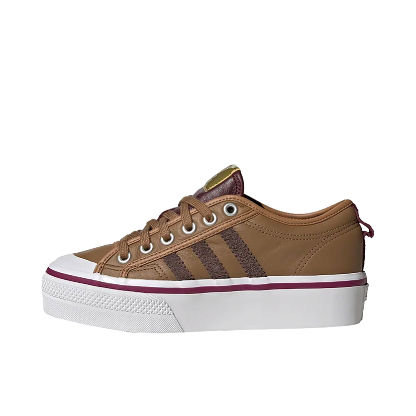 Кецове и обувки adidas Originals Nizza Star Wars The Mandalorian Beskar Steel W Кафяво | GZ2742