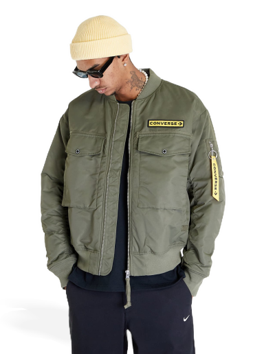 Яке бомбър Converse Military Pack Ma-1 Bomber Jacket Зелено | 10023761-A01