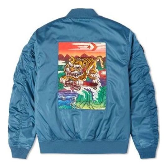 Яке бомбър Converse Tiger Bomber Jacket Синьо | 10024146-A01
