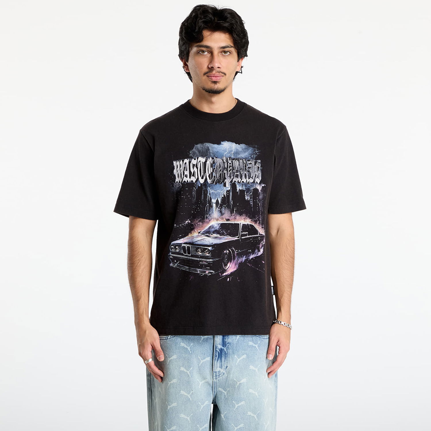 Тениска Wasted Paris Wasted Paris Run T-Shirt Черно | WP_000327, 0