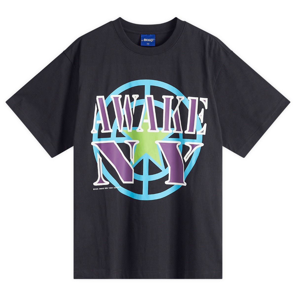Тениска Awake NY Awake NY Crosshair Graphic Tee Черно | AWK-SP25-TS002-BLK, 0