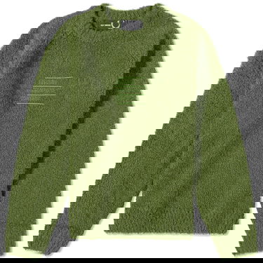 Пуловер Fred Perry Raf Simons x Fluffy Crewneck Зелено | SK6518-M26, 0