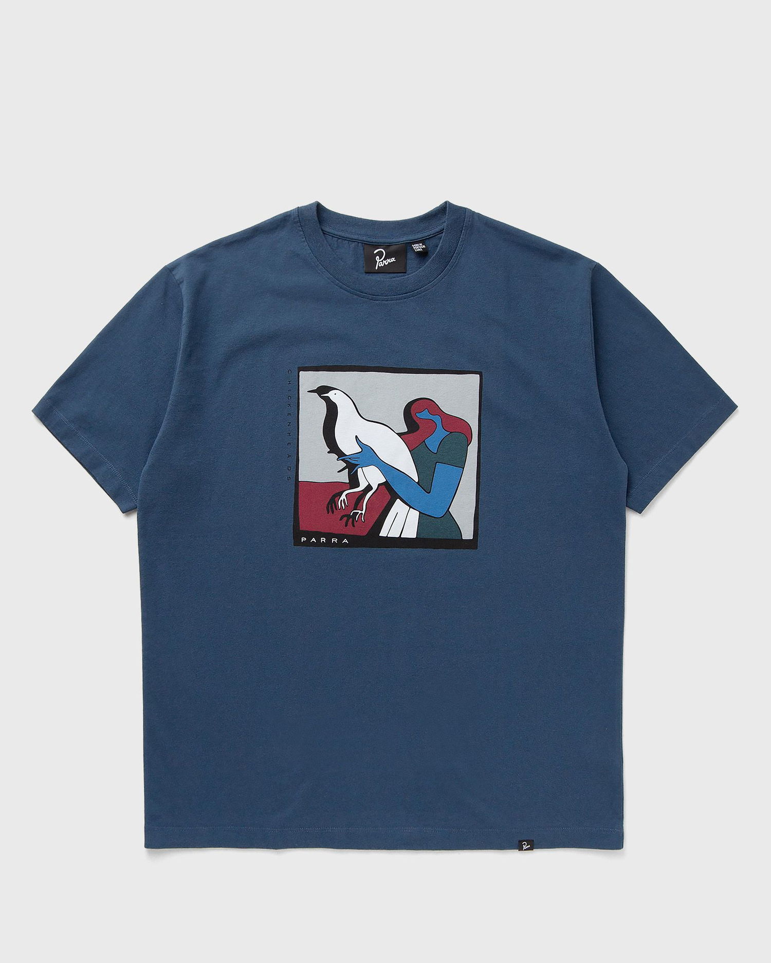Тениска By Parra Chicken Heads Graphic T-Shirt Синьо | 53300, 0