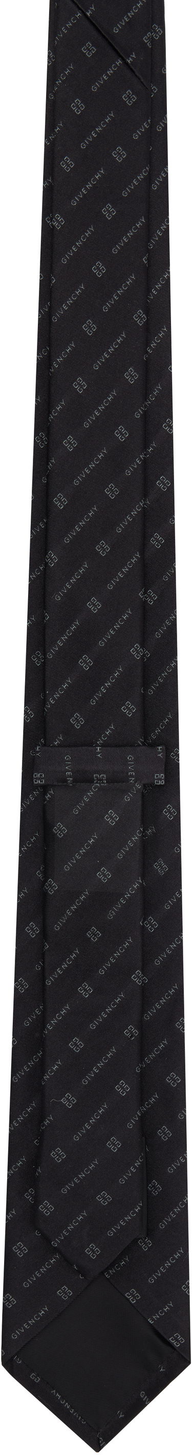 Шал Givenchy 4G Silk Tie Черно | GV07LS J6033 1, 1