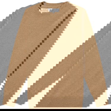 Пуловер Maison Margiela Classic Crew Knit Кафяво | S50HA1069-S17993-124M, 0