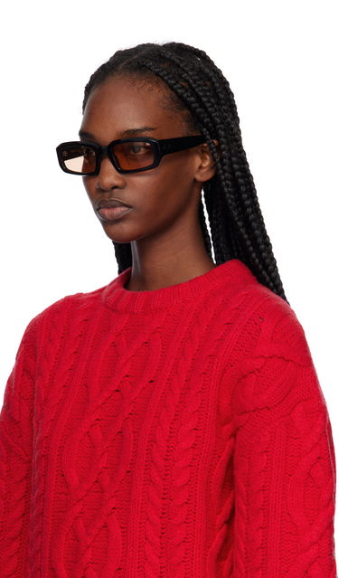 Слънчеви очила Port Tanger Black Square Sunglasses Черно | PT-5002, 3