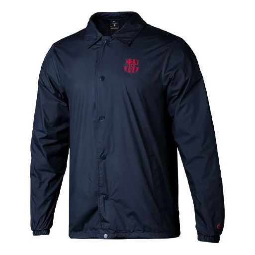 Ветровка Nike FCB Skateboard Coach Jacket Синьо | AT4467-451, 0