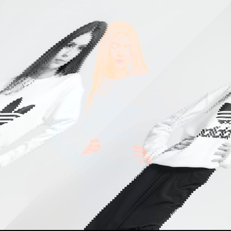 Суитчър adidas Originals Trefoil Crew Бяло | gn2961, 0