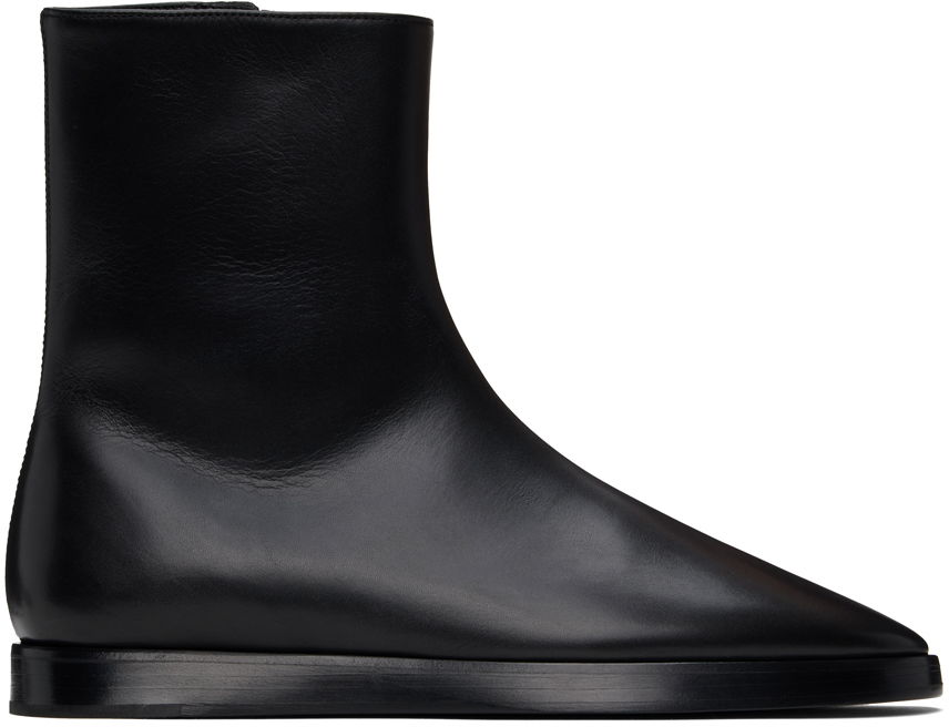 Кецове и обувки Fear of God Fear of God High Mule Boots Черно | FG882-117FLT, 0