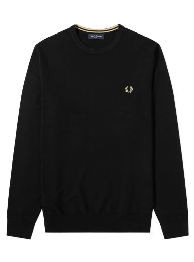 Пуловер Fred Perry Classic Crewneck Черно | K9601-198