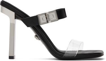 Грижа за обувките Versace Versace Medusa Heeled Sandals Черно | 1017187_1A08651_1B00P, 0