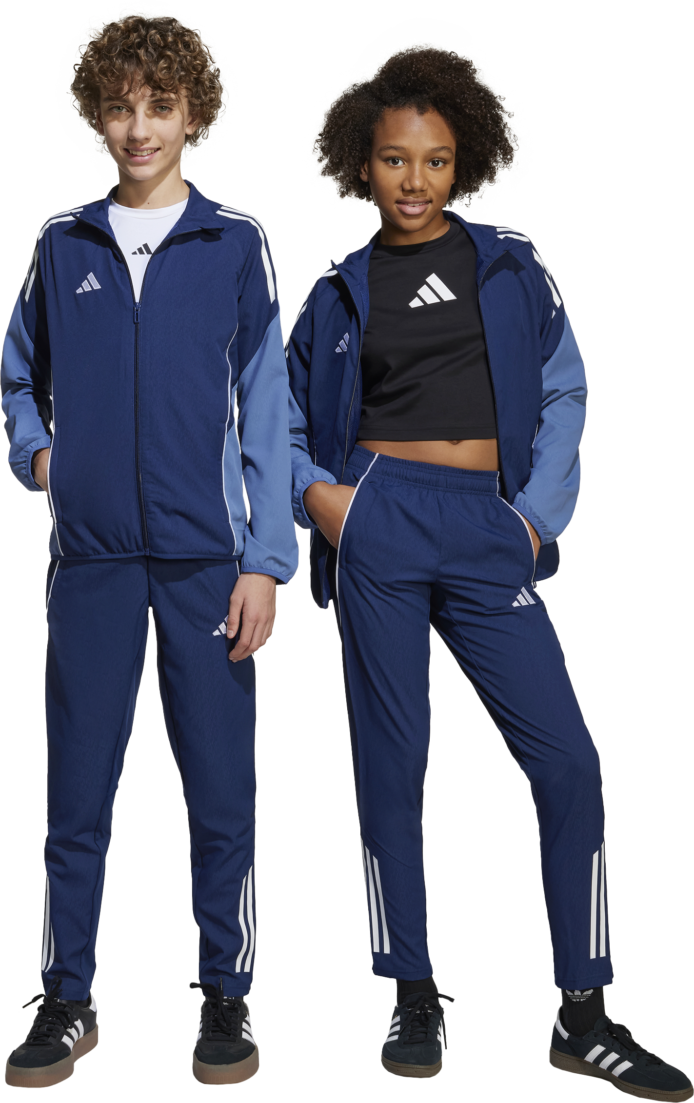 Спортни панталони adidas Originals adidas TIRO25C Training 3/4 Pants Синьо | ji6551, 1