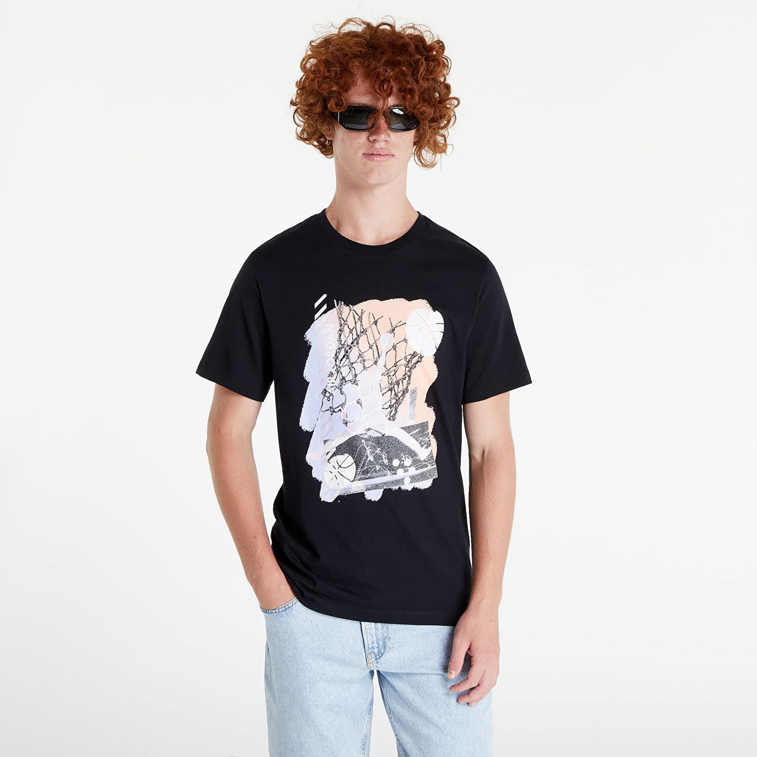 Тениска Jordan Brand Graphic Short Sleeve Crew Черно | DM1422-010, 0