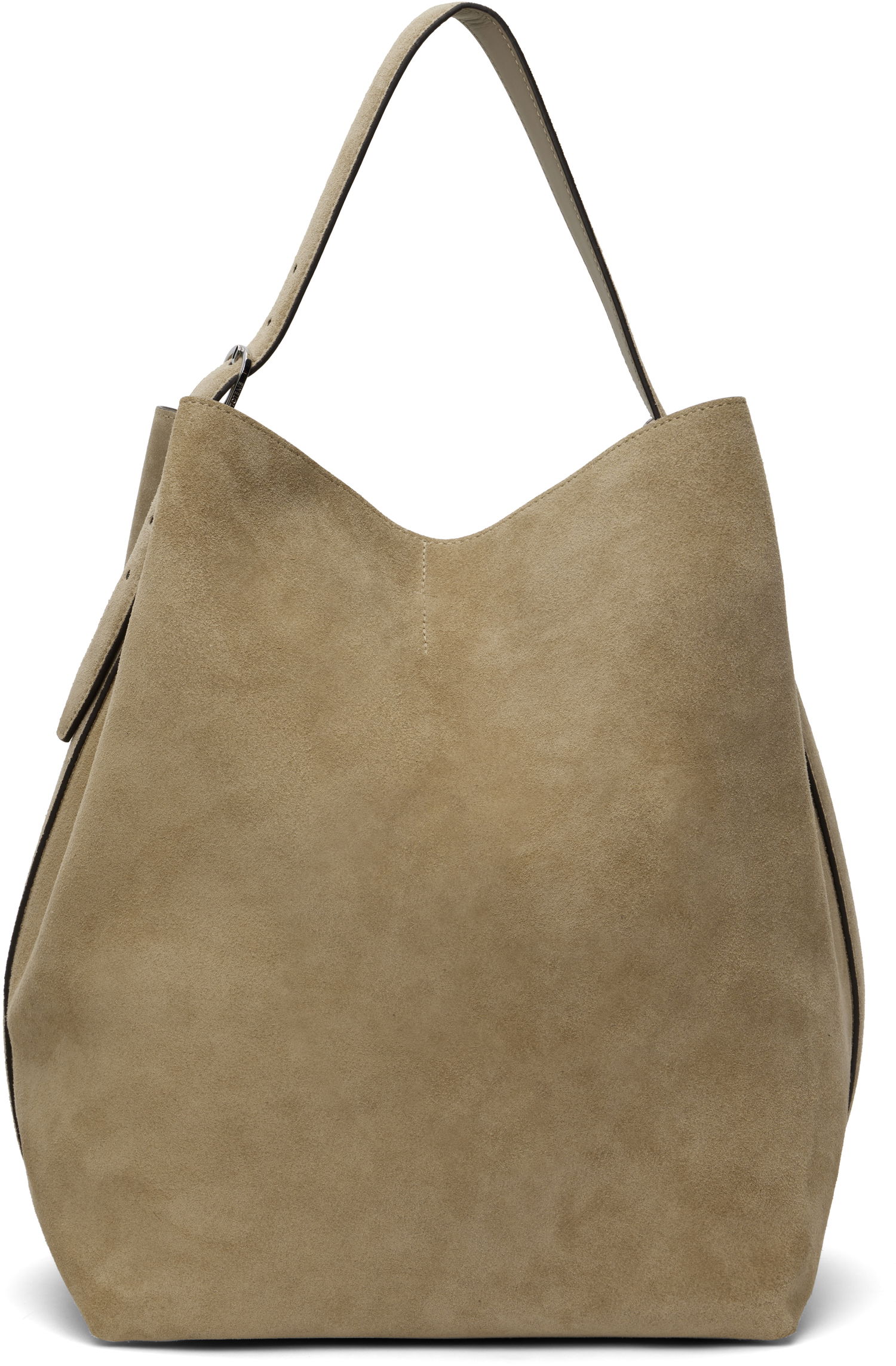Дамска чанта TOTEME TOTEME Belted Suede Tote Бежово | 234-WAL853-LE0004, 0