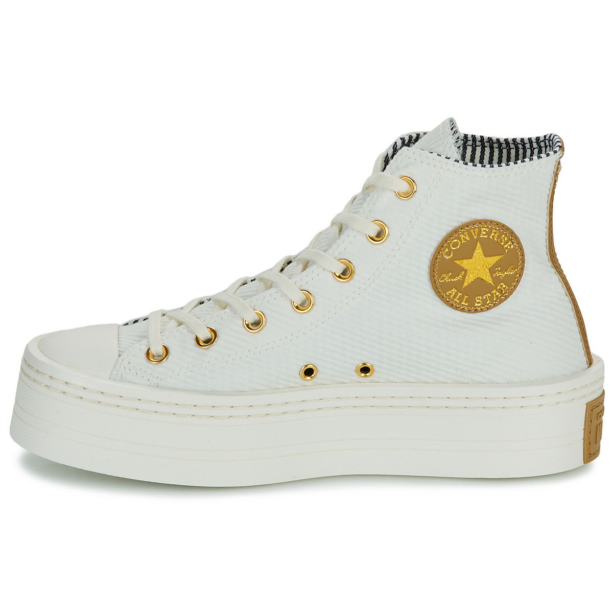 Кецове и обувки Converse Shoes (High-top Trainers) CHUCK TAYLOR ALL STAR MODERN LIFT Бяло | A07204C, 0