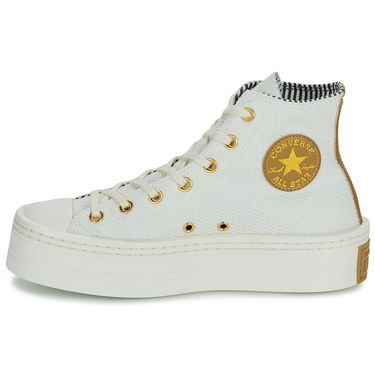 Кецове и обувки Converse Shoes (High-top Trainers) CHUCK TAYLOR ALL STAR MODERN LIFT Бяло | A07204C, 0