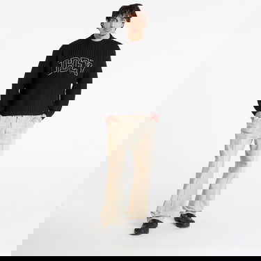 Пуловер OBEY Collegiate Ribbed Knit Sweater Черно | 151000110-BKM, 3