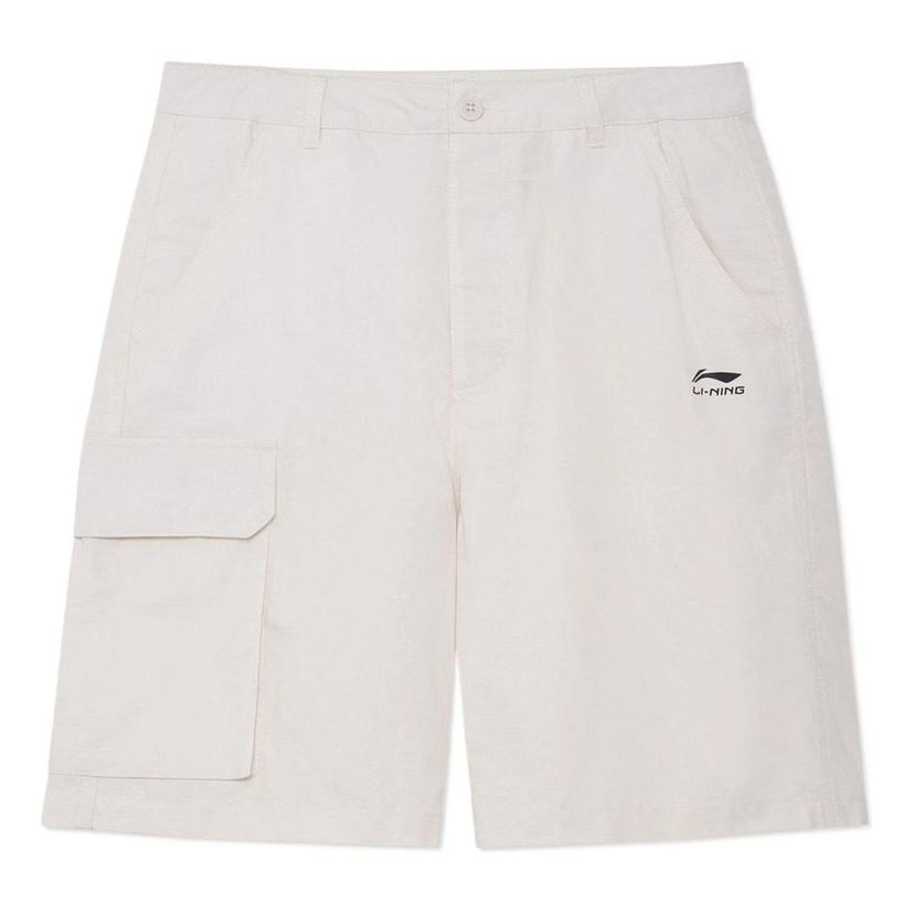Къси панталони Li-Ning Graphic Shorts Бяло | AKSS431-1