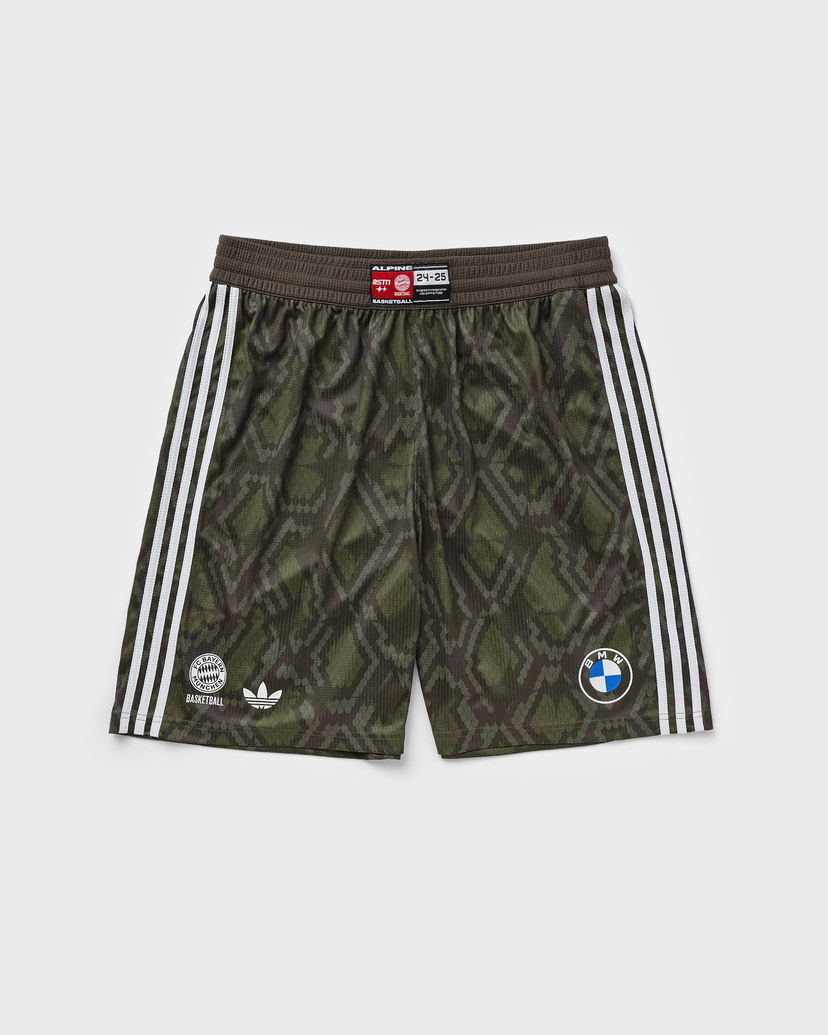 Къси панталони adidas Originals BSTN x FC BAYERN BASKETBALL Garden Short Зелено | JD1346