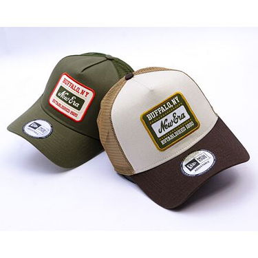 Шапка с козирка New Era New Era Patch Canvas 9FORTY Trucker Cap One Size (56-59 cm) Кафяво | 60603674, 3