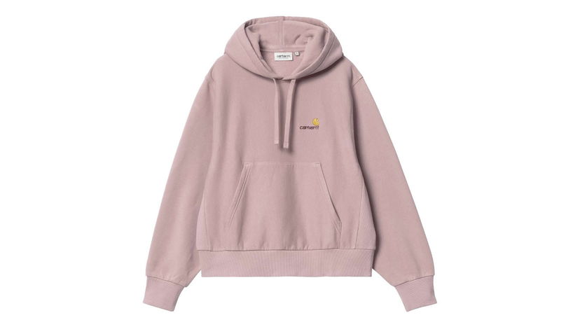 Суитчър Carhartt WIP W' HD American Script Sweat Sable Розово | I033650_1NJ_XX