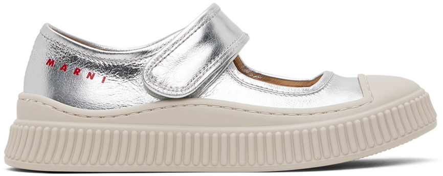 Кецове и обувки Marni Marni Kids Printed Металик | 76735, 0