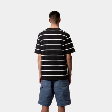Тениска Carhartt WIP Aiken Stripe Pocket T-Shirt Черно | I034487_4, 1