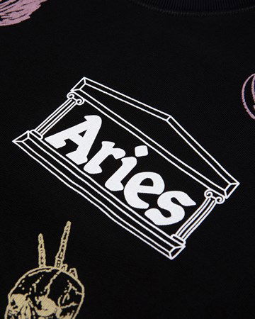 Суитчър Aries Cybin Sweatshirt Черно | FTAR20004, 1