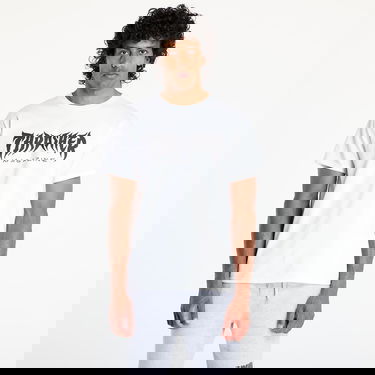Тениска Thrasher Thrasher Metal T-Shirt Бяло | 145692, 0