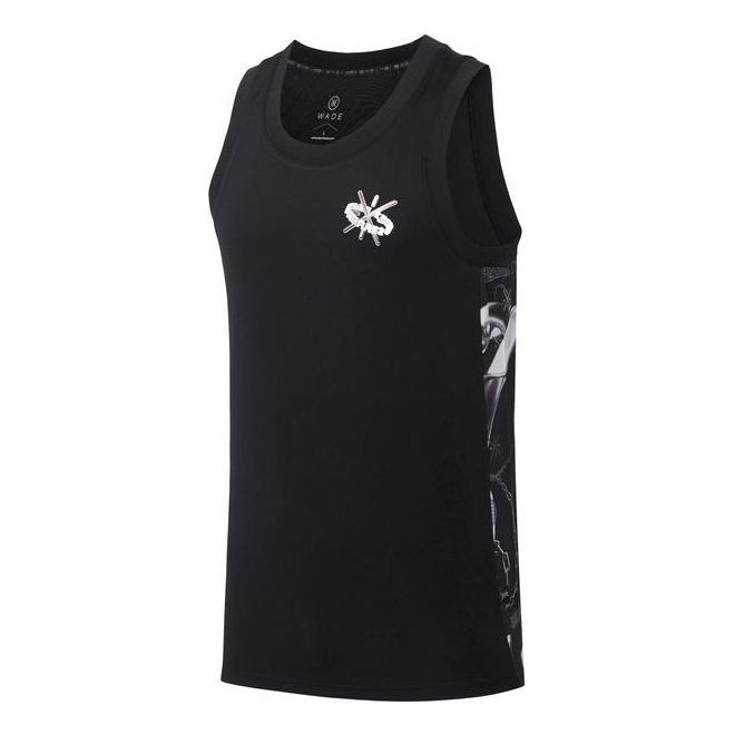 Потник Li-Ning Way Of Wade Graphic Basketball Jersey Черно | AAYS079-1