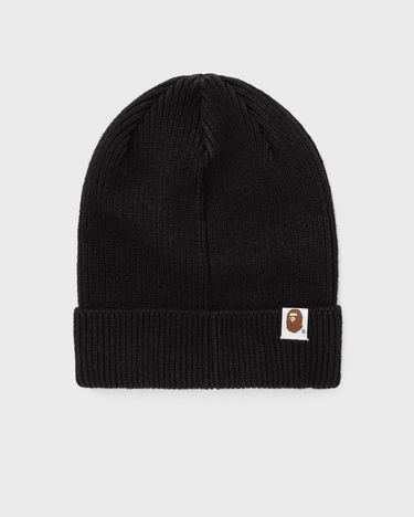 Шапка BAPE One Point Knit Cap Черно | 001HTK801304M BLK, 2