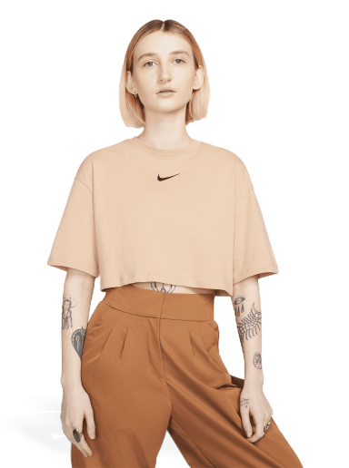 Тениска Nike Sportswear Trend Cropped Tee Бежово | FN5192-200