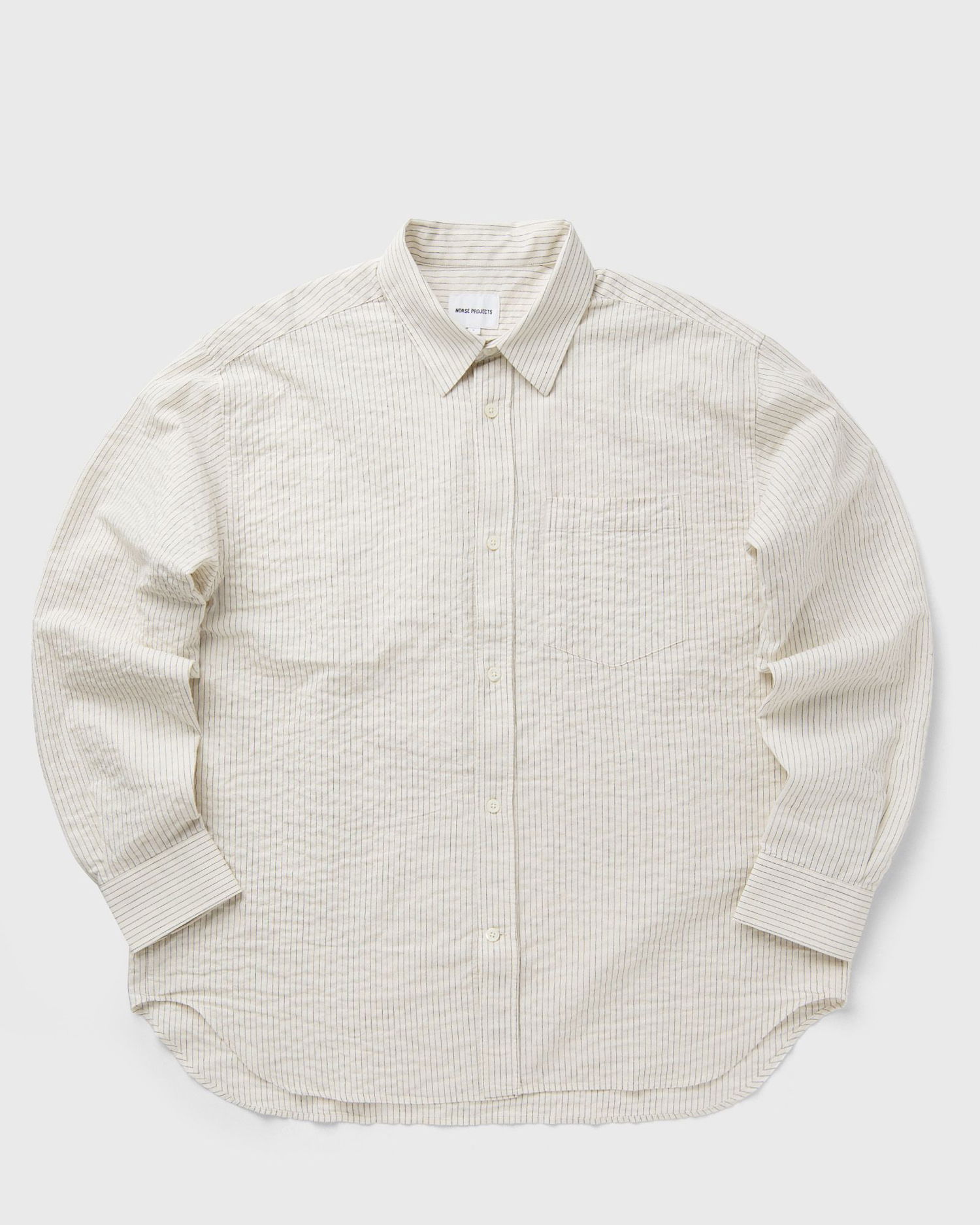 Риза NORSE PROJECTS Mo Oversized Striped Shirt Бежово | N40-0810-0957, 0