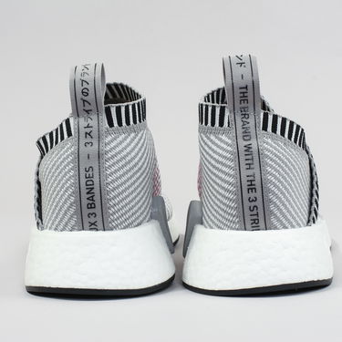 Кецове и обувки adidas Originals NMD_CS2 Primeknit ''Dark Grey Shock Pink'' Сиво | BA7187, 3