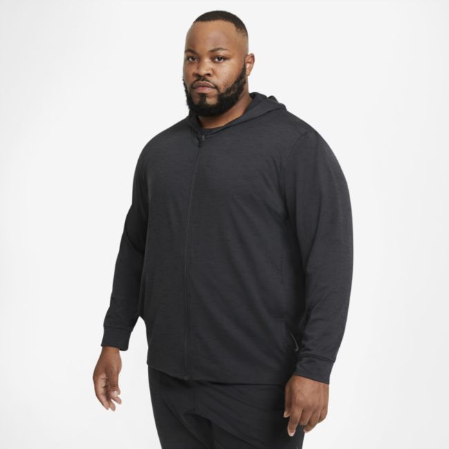 Суитчър Nike Yoga Dri-FIT Full-Zip Jacket Черно | CZ2217-010, 0