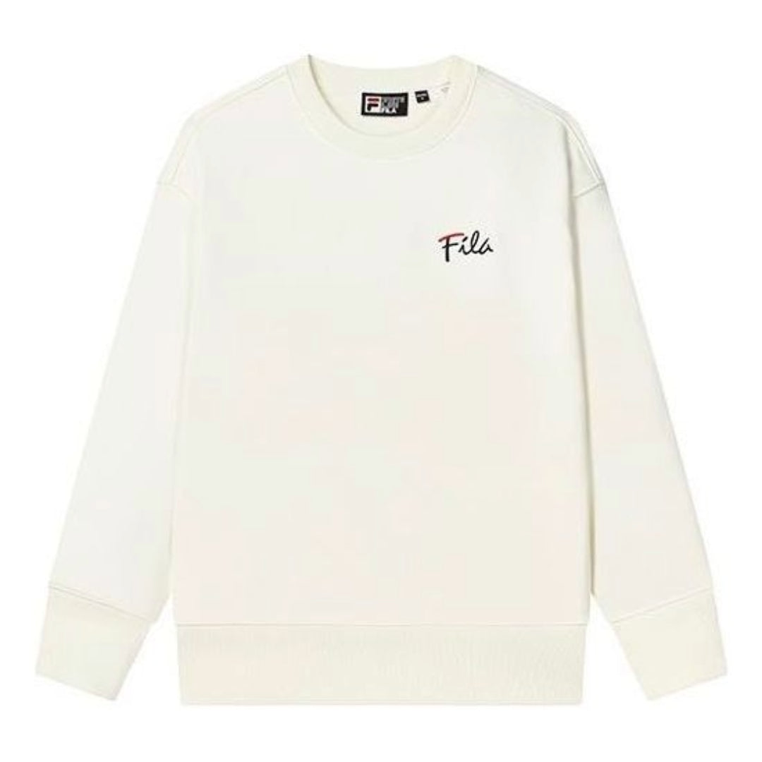 Пуловер FILA Logo Print Sweatshirt Бяло | F11U248201F-IV, 0