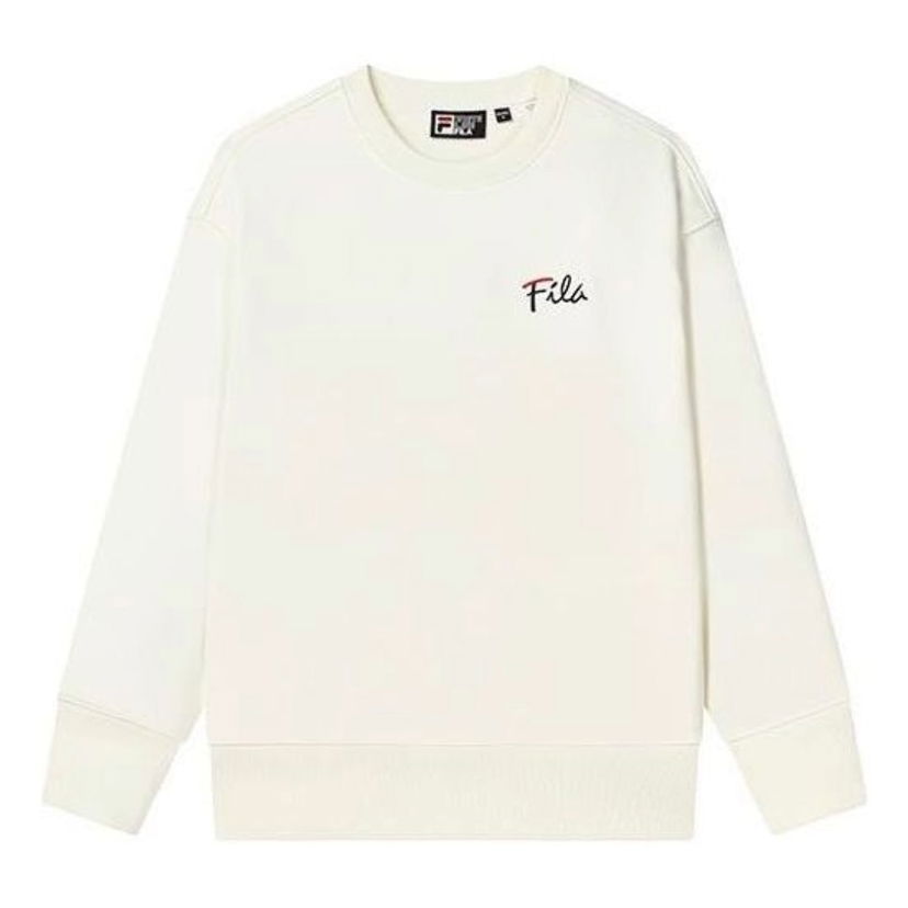 Пуловер FILA Logo Print Sweatshirt Бяло | F11U248201F-IV