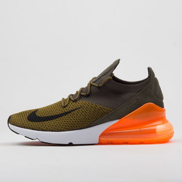 Кецове и обувки Nike Air Max 270 Flyknit ''Olive Flak'' Зелено | AO1023-301, 0
