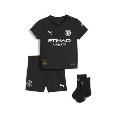 Комплект Puma Manchester City 25/26 2nd Away Infant Minikit DryCELL Черно | 780356_02, 0