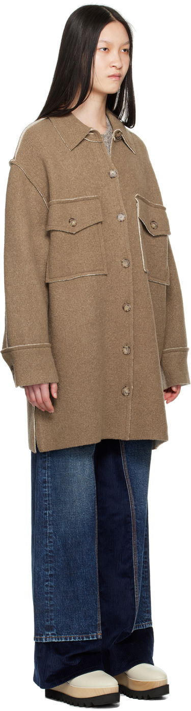 Голяма пазарска чанта Stella McCartney Stella McCartney Exposed Seam Jacket Черно | 6K08503S2502, 3